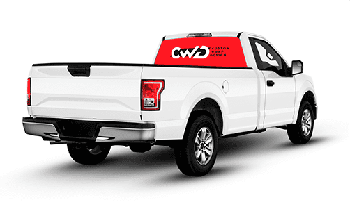 commercial Hatchback window perf – CWDWRAP commercial Pickup window prerf